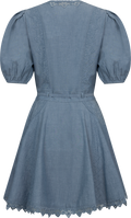 Camila Short Sleeve Mini Dress - Chambray