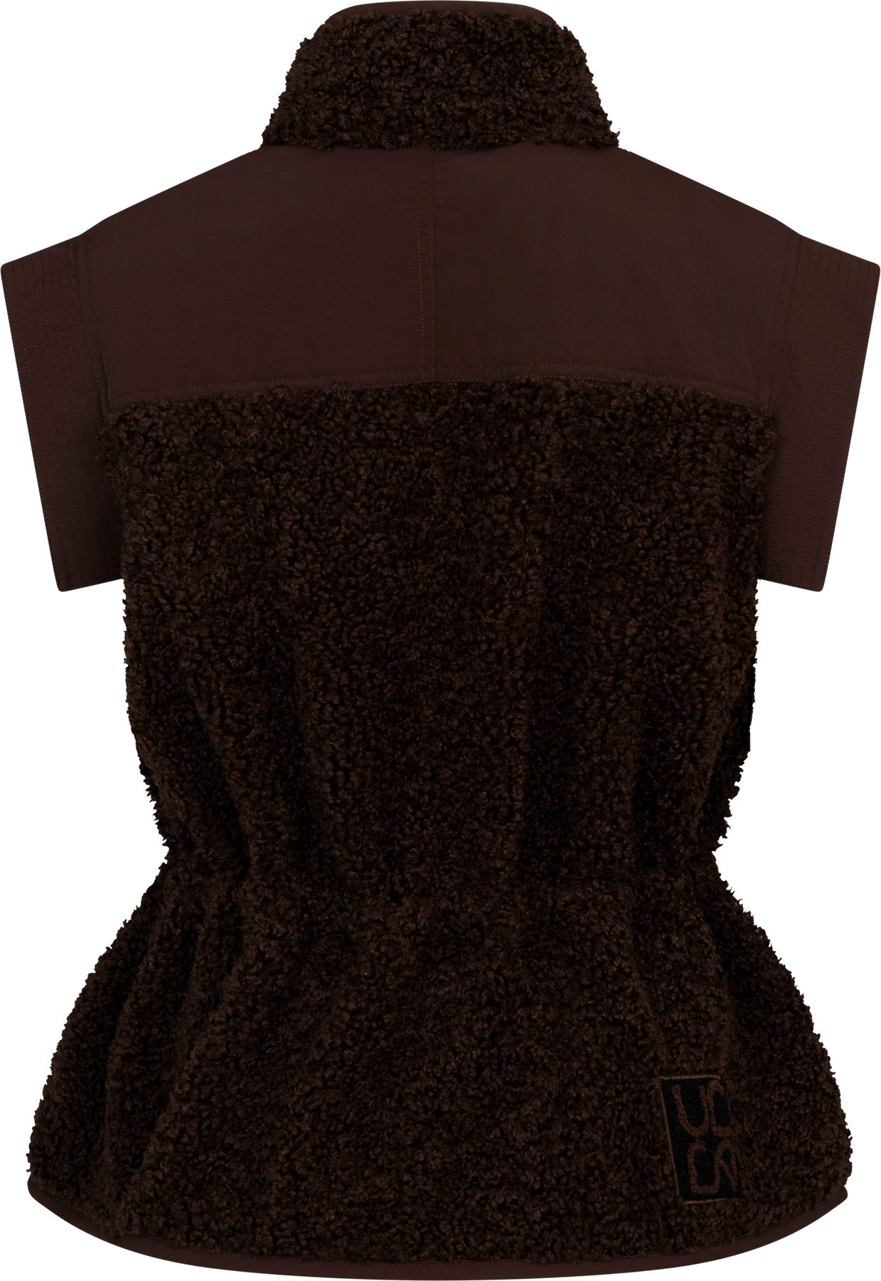 Tariet Teddy Fleece Vest - Onyx
