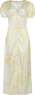 Agnetaic Long Dress - Sunlight Blossom