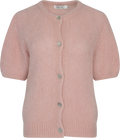 Idaic SS Cardigan - Light Pink