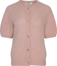 Idaic SS Cardigan - Light Pink