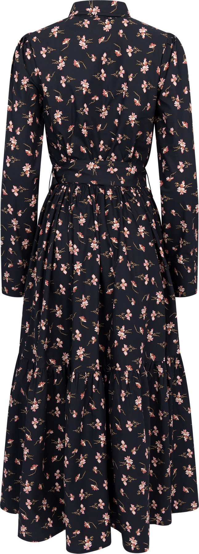 Poplin Shirt Dress - Petals