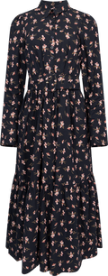 Poplin Shirt Dress - Petals