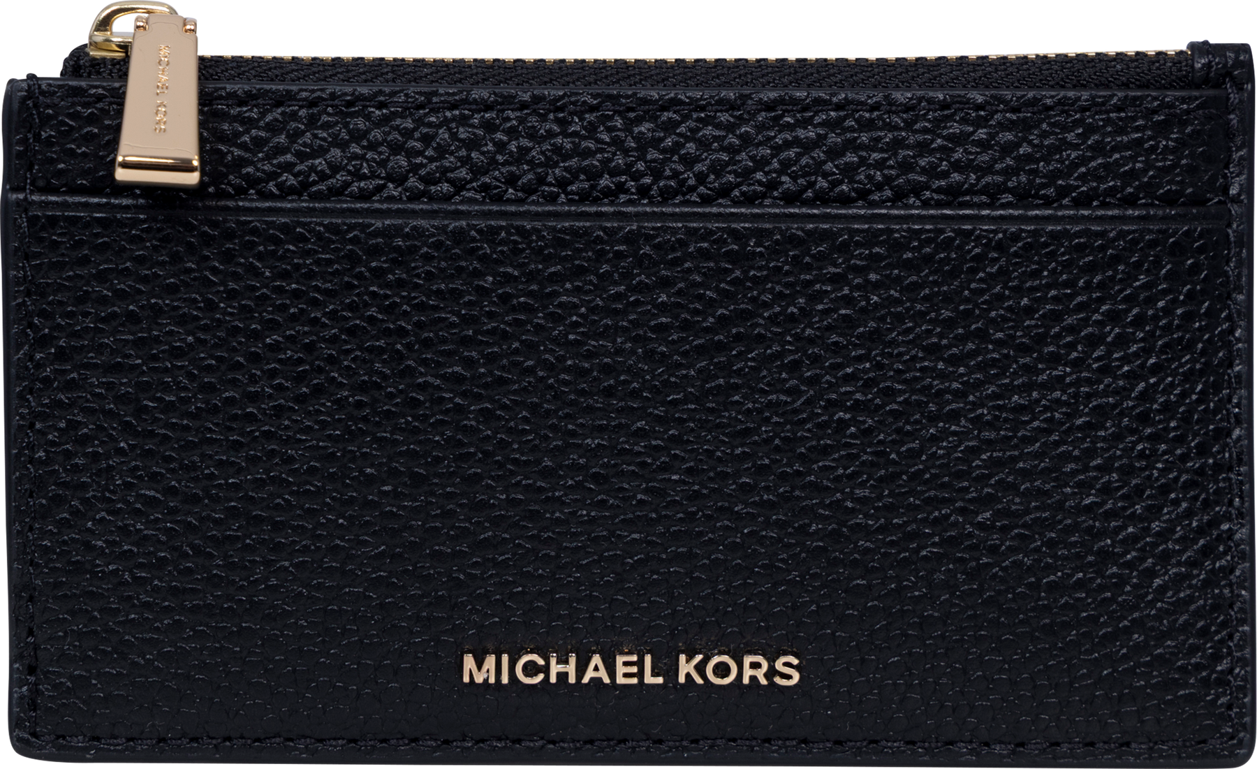Sm Zip Key Card Case - Black