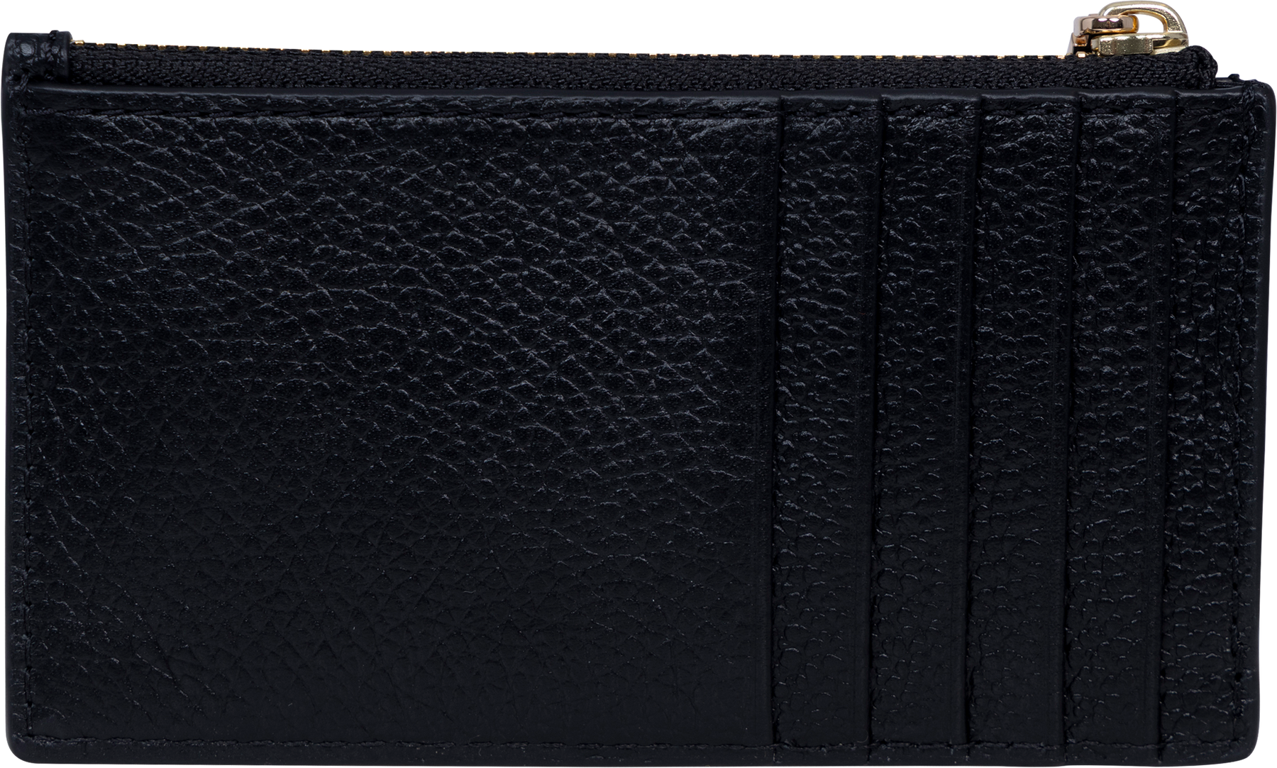 Sm Zip Key Card Case - Black