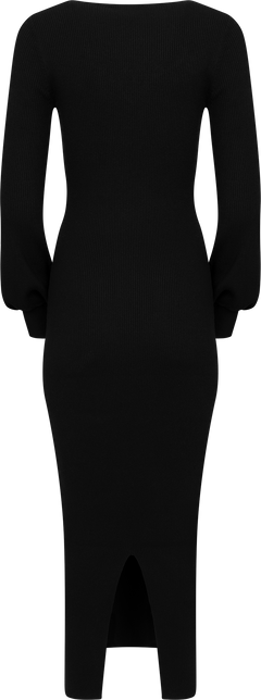 Janet Knit Dress - Black