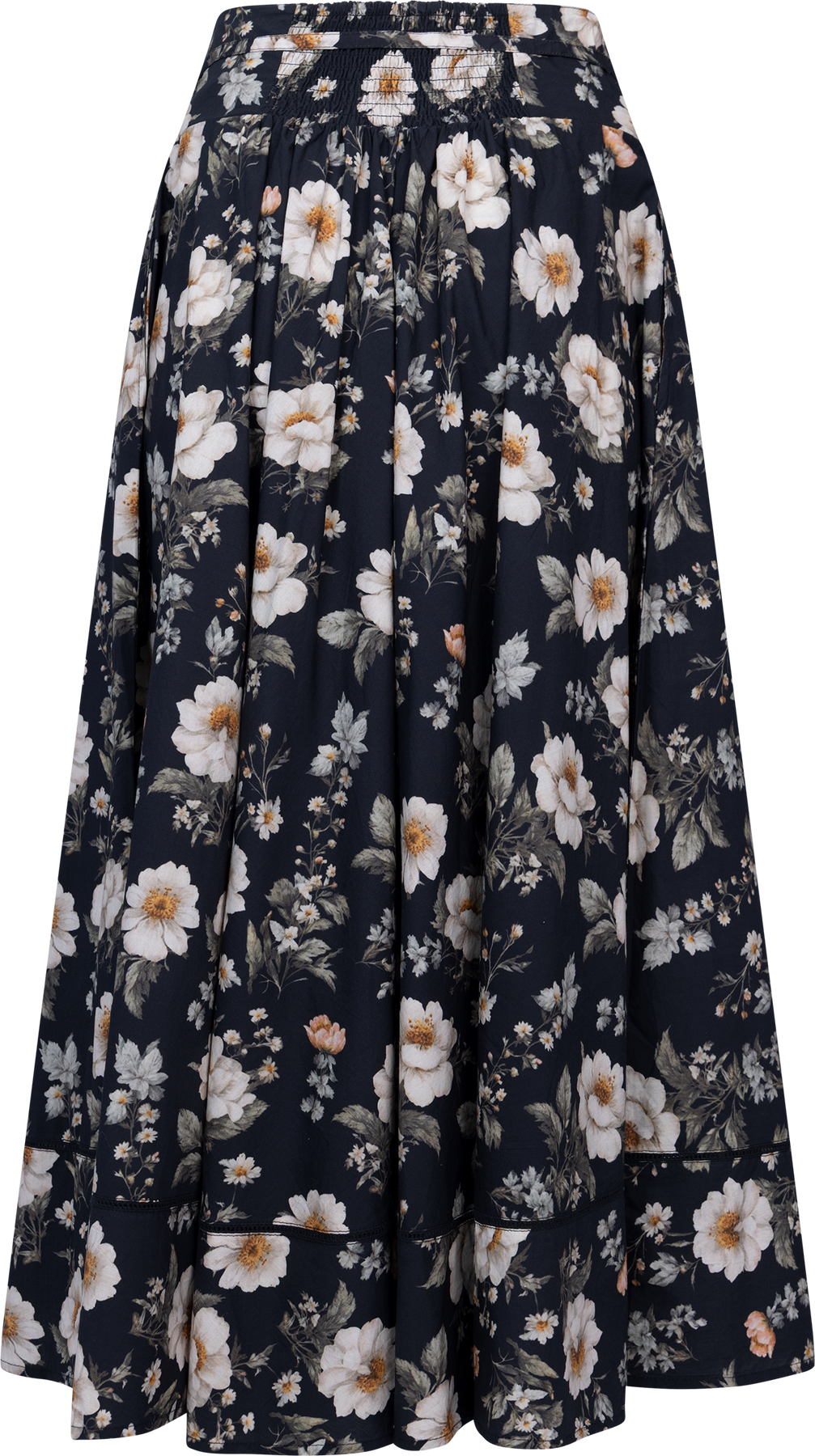 Astrid Skirt - Antique Black Poplin