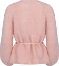 Fredrikke Chunky Cardigan - Dusty Pink