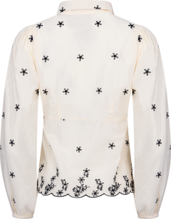 Live Blouse - Buttercream Embroidery