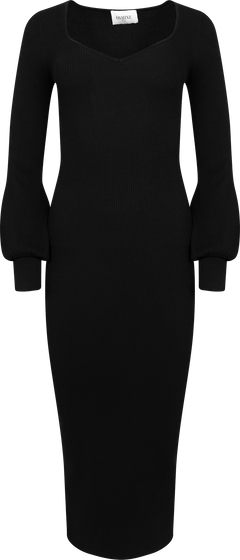 Janet Knit Dress - Black