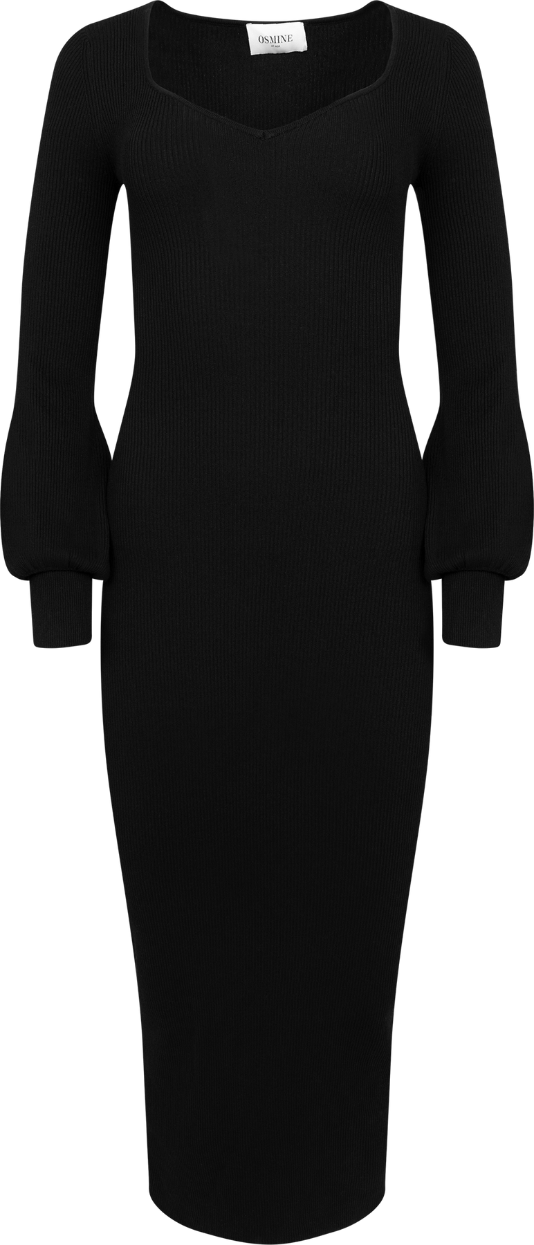 Janet Knit Dress - Black