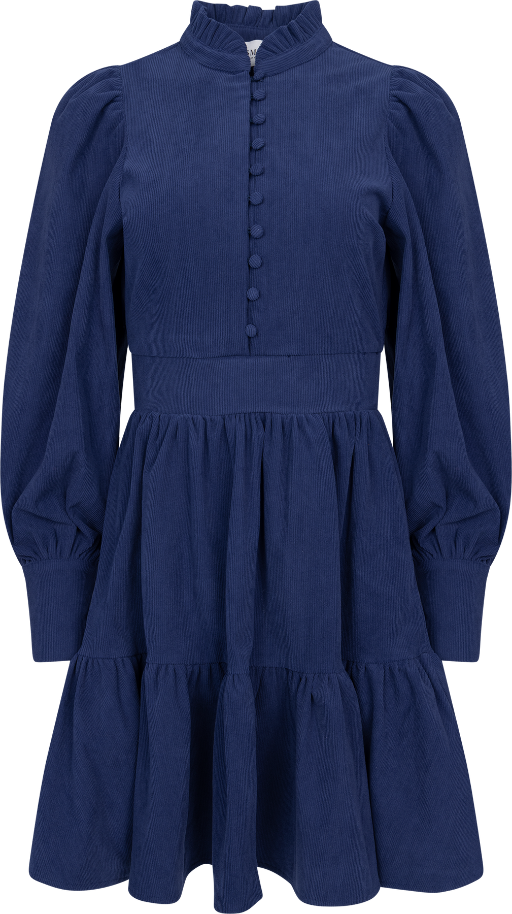 Liv Cord Solid B Dress - Blue