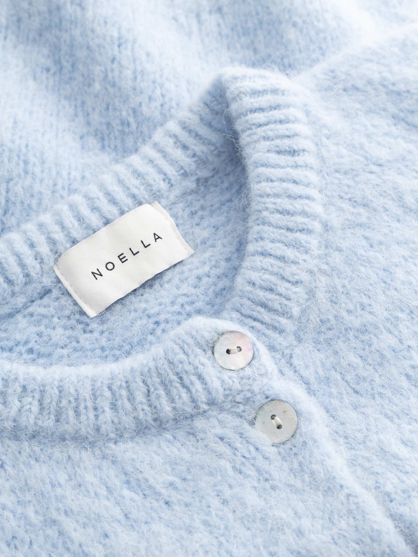 N-Kae Knit Cardigan - Light Blue