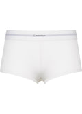 Boyshort Ribbed - White