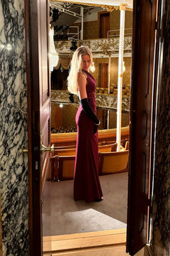 Andreaic Maxi Dress - Bordeaux