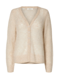 Mayer Ls Knit Structure Cardigan - Birch