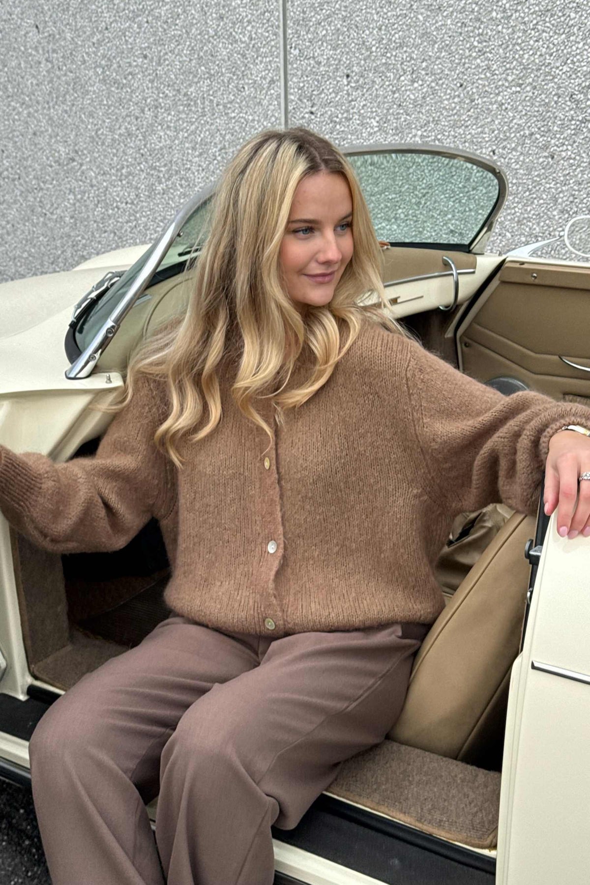 Idaic Cardigan - Camel