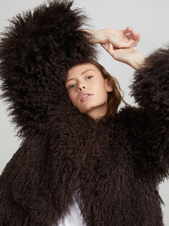 Carly Jacket - Dark Brown