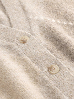 N-Laiana Knit Cardigan - Beige Mix