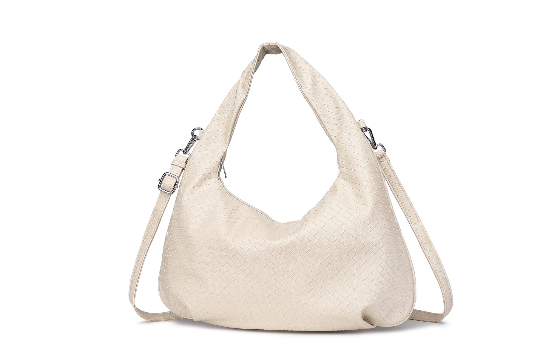 Peony Hobo Bag - Beige
