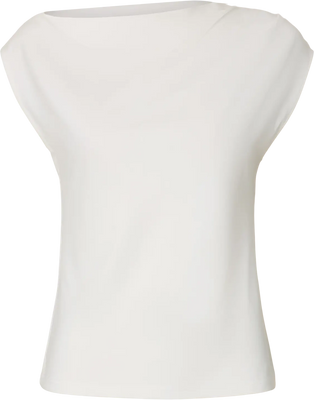 Molly Ss Top - Bright White