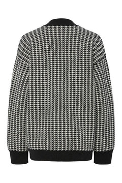 Yaslivo Ls Knit Cardigan - Ex - Black