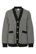 Yaslivo Ls Knit Cardigan - Ex - Black