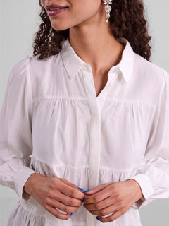 Yaspala Ls Shirt S. - Star White