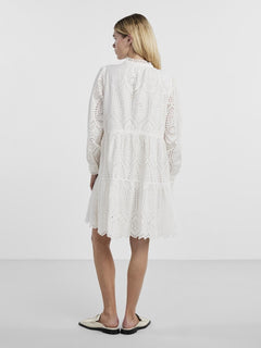 Yasholi Ls Dress S. - Star White