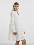 Yasholi Ls Dress S. - Star White