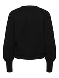 Yasfonny Ls Knit Cardigan S. - Black