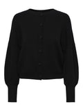 Yasfonny Ls Knit Cardigan S. - Black