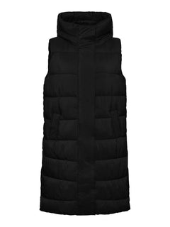 Yasliro Padded Vest - Black