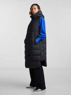 Yasliro Padded Vest - Black
