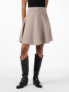 Yasfonny Hw Knit Skirt - Fungi