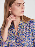 Yassavanna Long Shirt Dress S. - Bluing Ditsy Flower