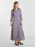 Yassavanna Long Shirt Dress S. - Bluing Ditsy Flower