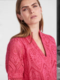 Yasholi Ss Dress S. - Raspberry Sorbet