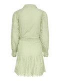 Yasholi Ls Belt Dress S. - Quiet Green