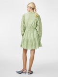 Yasholi Ls Belt Dress S. - Quiet Green