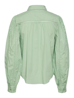 Yaskenora LS Shirt S. - Quiet Green
