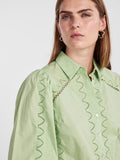 Yaskenora LS Shirt S. - Quiet Green