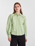 Yaskenora LS Shirt S. - Quiet Green