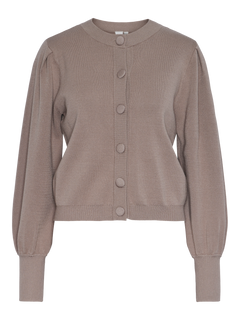 Yasfonny Ls Knit Cardigan - Fungi