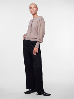 Yasfonny Ls Knit Cardigan - Fungi