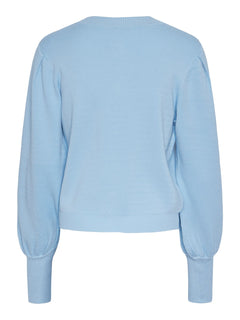 Yasfonny Ls Knit Cardigan S. - Clear Sky