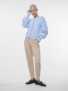 Yasfonny Ls Knit Cardigan S. - Clear Sky