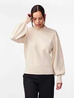 Yasfonny Ls Knit Pullover S. - Birch