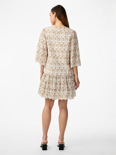 Yasaprilla 3/4 Dress - Star White