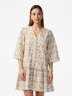 Yasaprilla 3/4 Dress - Star White